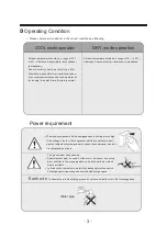 Preview for 6 page of Gree G1807VM Operating Instructions Manual