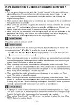 Preview for 14 page of Gree G1807VM Operating Instructions Manual