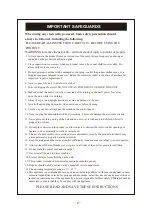 Preview for 3 page of Gree GDNM16A5BK4AA Operating Instructions Manual