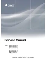 Gree GEH09AA-K3DNA1B Service Manual предпросмотр