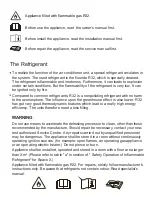 Предварительный просмотр 6 страницы Gree GFH(09)EA-K6DNA1B/I Owner'S Manual