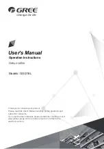 Gree GGD18L User Manual предпросмотр