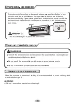 Preview for 23 page of Gree GIC809A Owner'S Manual