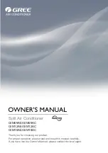 Gree GIM09AC Owner'S Manual preview