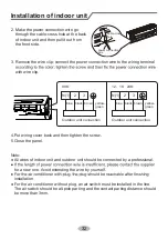 Предварительный просмотр 37 страницы Gree GISF909A Owner'S Manual