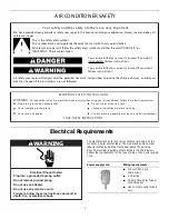 Preview for 3 page of Gree GJC05BJ-A3MNC3A Operating Instructions Manual