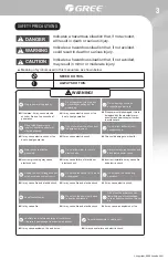 Preview for 3 page of Gree GJC05BV-A6NMNE1A Owner'S Manual