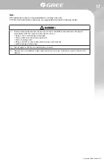 Preview for 17 page of Gree GJC08BK-A6NRNC5B Owner'S Manual