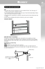 Предварительный просмотр 21 страницы Gree GJC10BL-A6NRNC5D Owner'S Manual