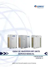 Gree GMV-224WM/B-X Service Manual предпросмотр