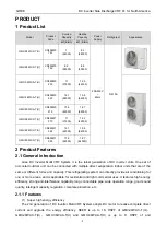 Предварительный просмотр 5 страницы Gree GMV-24WL/C-T Service Manual