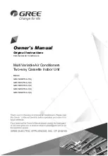 Gree GMV-ND09TS/A-T Owner'S Manual предпросмотр