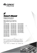 Gree GMV-ND100G/B4B-T Owner'S Manual предпросмотр