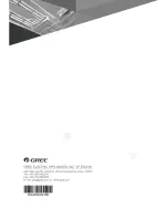 Предварительный просмотр 22 страницы Gree GMV-ND24A/A-T Owner'S Manual