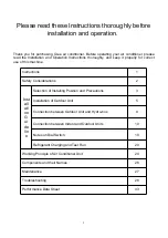 Preview for 2 page of Gree GMV-Pds100W/Na-K Installation And Operating Instructions Manual