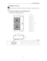 Предварительный просмотр 9 страницы Gree GMV-Y120WL/A-T Owner'S Manual