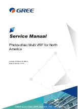 Gree GMV-Y36WL/A-T Service Manual предпросмотр