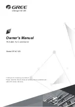 Gree GPAC12D Owner'S Manual предпросмотр