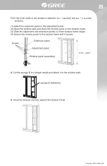 Предварительный просмотр 29 страницы Gree GPC05AK-A3NNA2B Owner'S Manual