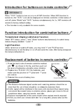 Предварительный просмотр 13 страницы Gree GPC07AM-K5NNA2B Owner'S Manual