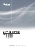 Gree GPC10AL-K6NNA1A Service Manual предпросмотр