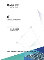 Gree GPC10AN-K5NNA1A Service Manual предпросмотр