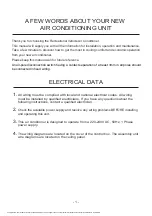 Preview for 4 page of Gree GRH085DA-K3NA1A Owner'S Manual