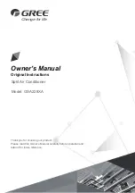 Gree GSA228XA Owner'S Manual preview