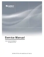 Gree GVH48AH-M3DNA5A Service Manual предпросмотр