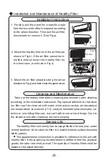 Preview for 28 page of Gree GWC09KF-A3DNXXA Owner'S Manual