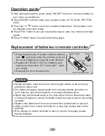 Предварительный просмотр 20 страницы Gree GWC09QC-A3DNA1D/I Owner'S Manual