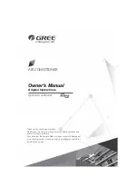 Preview for 1 page of Gree GWC24ACE-K6DNA1A Original Instructions Manual