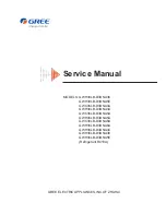 Gree GWC36LB-D3DNA3A Service Manual предпросмотр