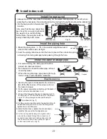 Предварительный просмотр 22 страницы Gree GWCN1407X2B8NK1BA Owner'S Manual