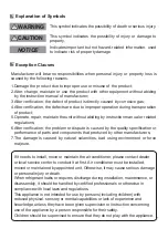 Preview for 3 page of Gree GWH07AGA-K6DNA1A/I Owner'S Manual