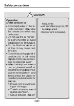 Preview for 9 page of Gree GWH07AGA-K6DNA1A/I Owner'S Manual