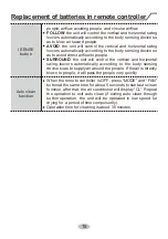 Предварительный просмотр 19 страницы Gree GWH09AKC-K6DNA1A/I Owner'S Manual