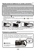 Предварительный просмотр 20 страницы Gree GWH09AKC-K6DNA1A/I Owner'S Manual