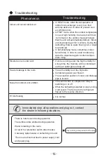 Preview for 17 page of Gree GWH09MB-D3DNA3D Owner'S Manual