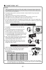 Preview for 23 page of Gree GWH09MB-D3DNA3D Owner'S Manual