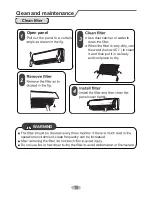 Предварительный просмотр 18 страницы Gree GWH09MB-K3DNA2H/I(DRED) Owner'S Manual