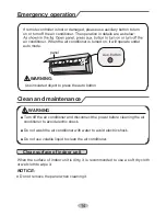 Preview for 18 page of Gree GWH09QB-K3DNA1G/I Owner'S Manual