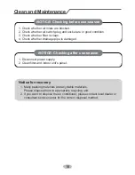 Preview for 20 page of Gree GWH09QB-K3DNA1G/I Owner'S Manual