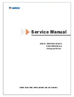 Gree GWH09RA-K3DNA1A Service Manual предпросмотр