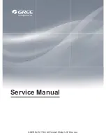 Предварительный просмотр 1 страницы Gree GWH09RB-K3DNA2C Service Manual