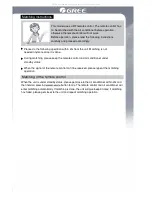 Предварительный просмотр 3 страницы Gree GWH09UC-D3DNA4A Owner'S Manual