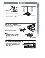 Предварительный просмотр 43 страницы Gree GWH09UC-D3DNA4AGWH12UC-D3DNA4AGWH18UC-D3DNA4A Owner'S Manual