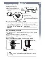 Предварительный просмотр 45 страницы Gree GWH09UC-D3DNA4AGWH12UC-D3DNA4AGWH18UC-D3DNA4A Owner'S Manual