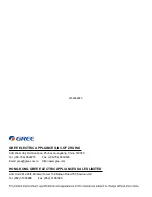 Preview for 87 page of Gree GWH09YC-K6DNA1A Service Manual