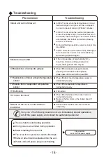 Preview for 20 page of Gree GWH12TB-K3DNA3B Owner'S Manual